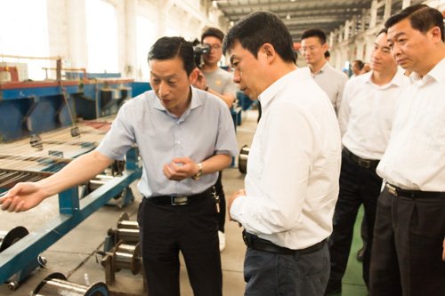 泰州市委副書記、市長史立軍一行來我公司調(diào)研