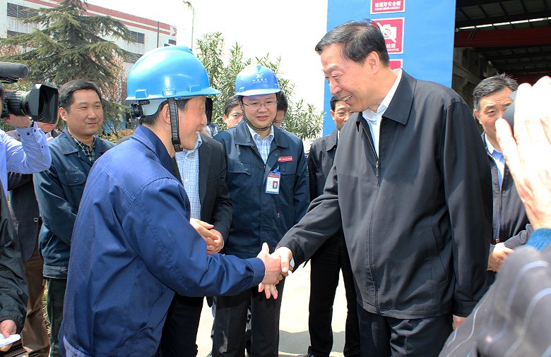 江蘇省省委書記羅志軍一行蒞臨星火特鋼調研轉型升級